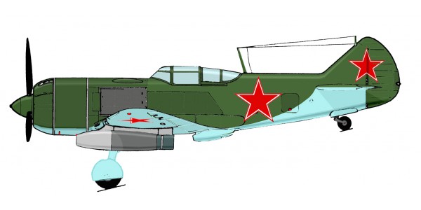 Lavochkin La-7 PVRD 430